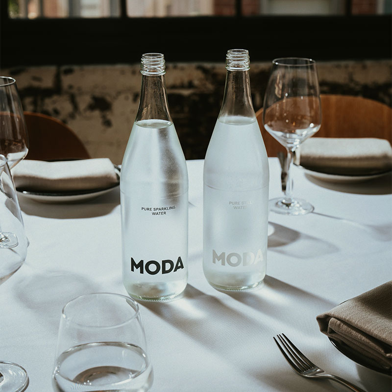 MODA glassware